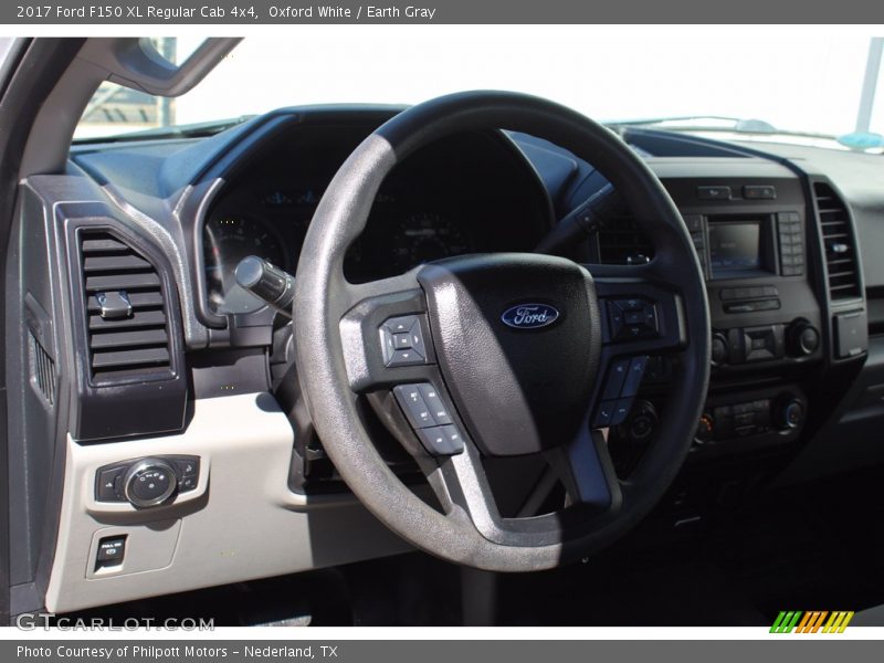 Oxford White / Earth Gray 2017 Ford F150 XL Regular Cab 4x4