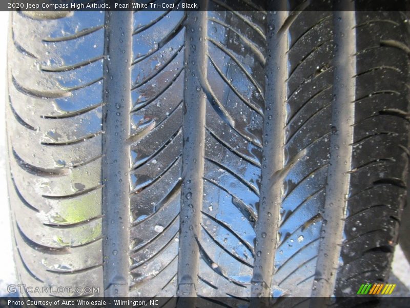 Pearl White Tri-Coat / Black 2020 Jeep Compass High Altitude