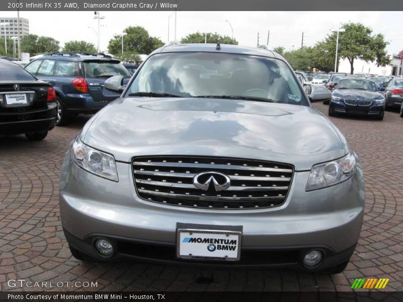 Diamond Graphite Gray / Willow 2005 Infiniti FX 35 AWD