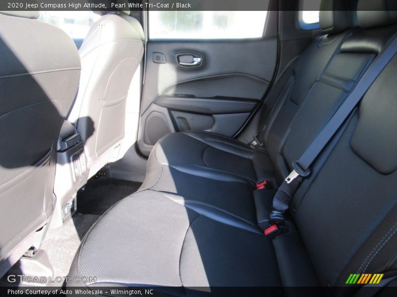 Pearl White Tri-Coat / Black 2020 Jeep Compass High Altitude