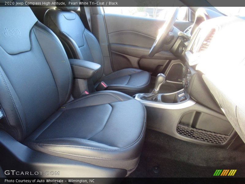 Pearl White Tri-Coat / Black 2020 Jeep Compass High Altitude