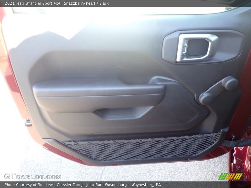Snazzberry Pearl / Black 2021 Jeep Wrangler Sport 4x4