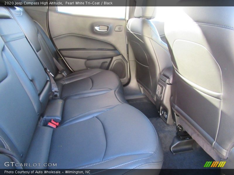 Pearl White Tri-Coat / Black 2020 Jeep Compass High Altitude