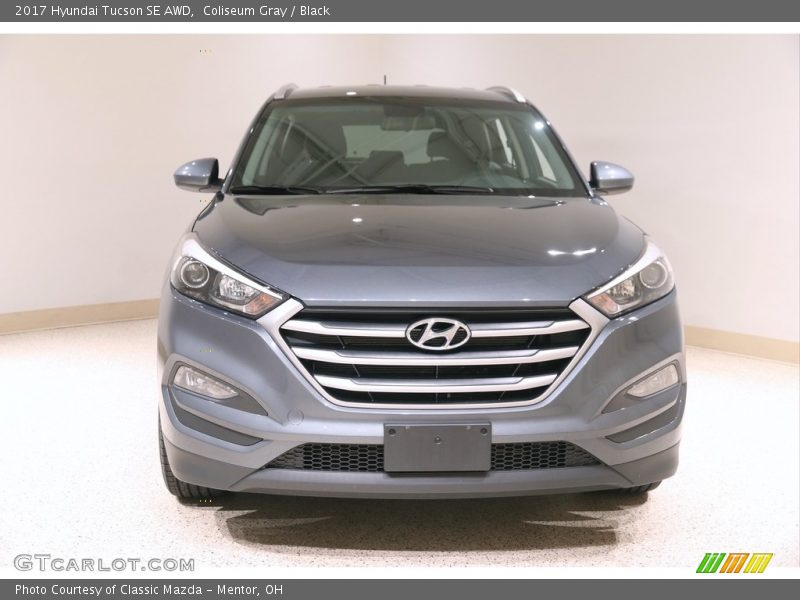 Coliseum Gray / Black 2017 Hyundai Tucson SE AWD