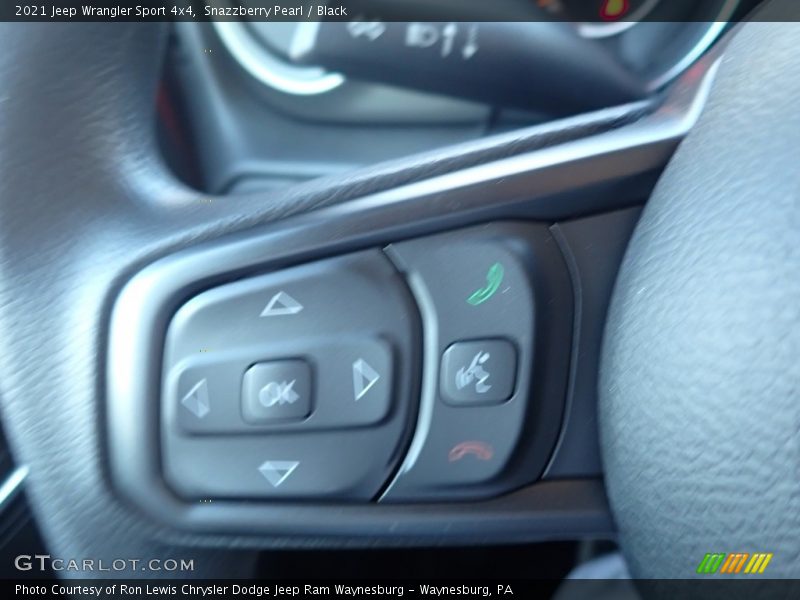 Snazzberry Pearl / Black 2021 Jeep Wrangler Sport 4x4