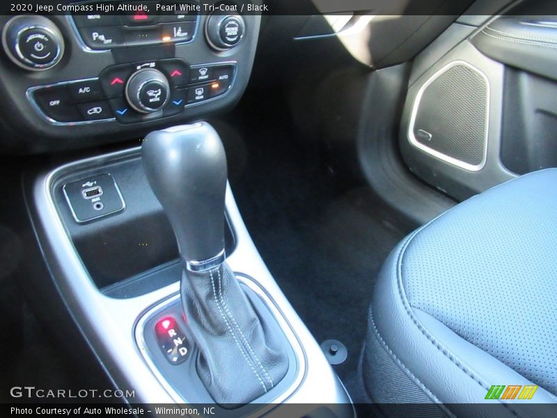 Pearl White Tri-Coat / Black 2020 Jeep Compass High Altitude