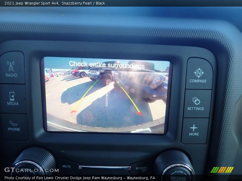 Snazzberry Pearl / Black 2021 Jeep Wrangler Sport 4x4