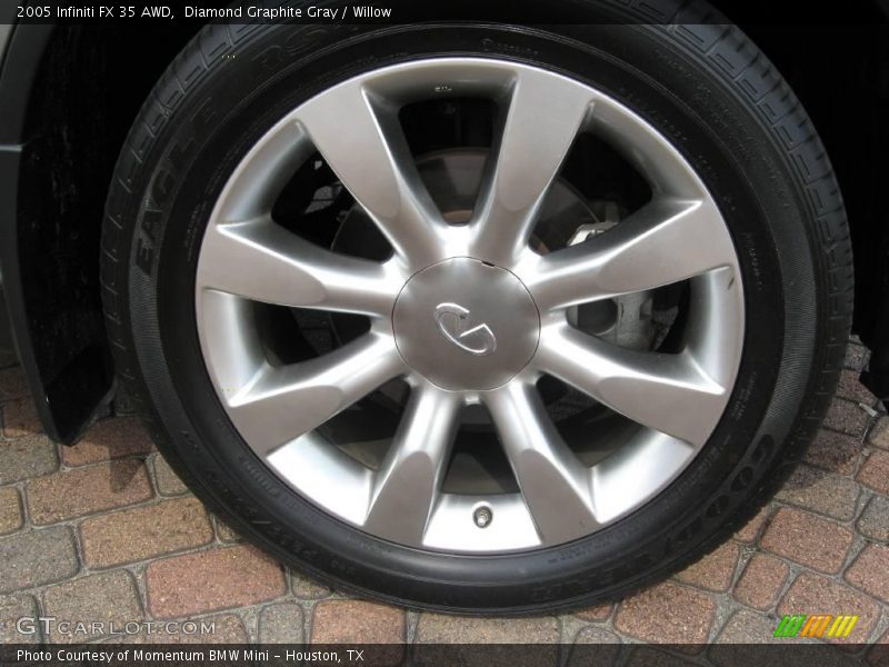 Diamond Graphite Gray / Willow 2005 Infiniti FX 35 AWD