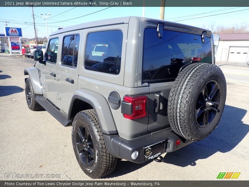 Sting-Gray / Black 2021 Jeep Wrangler Unlimited Sahara Altitude 4x4