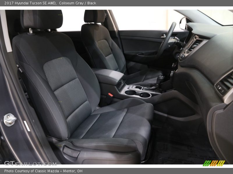 Coliseum Gray / Black 2017 Hyundai Tucson SE AWD
