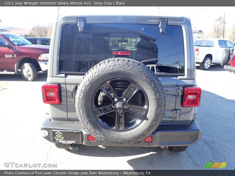 Sting-Gray / Black 2021 Jeep Wrangler Unlimited Sahara Altitude 4x4