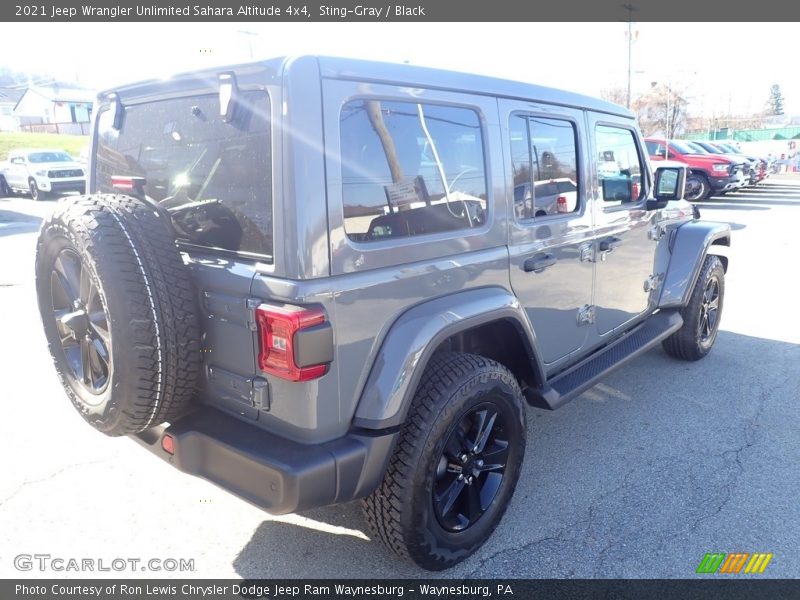 Sting-Gray / Black 2021 Jeep Wrangler Unlimited Sahara Altitude 4x4