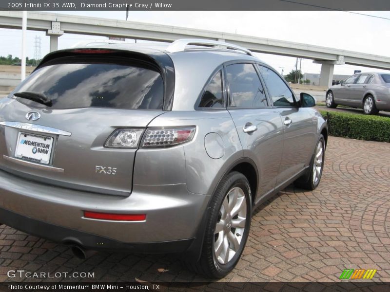 Diamond Graphite Gray / Willow 2005 Infiniti FX 35 AWD