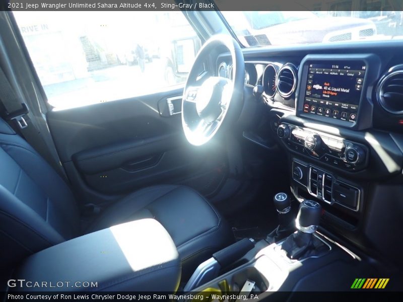 Sting-Gray / Black 2021 Jeep Wrangler Unlimited Sahara Altitude 4x4
