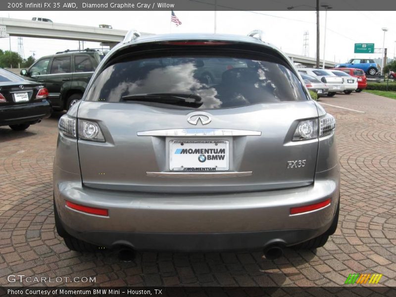Diamond Graphite Gray / Willow 2005 Infiniti FX 35 AWD