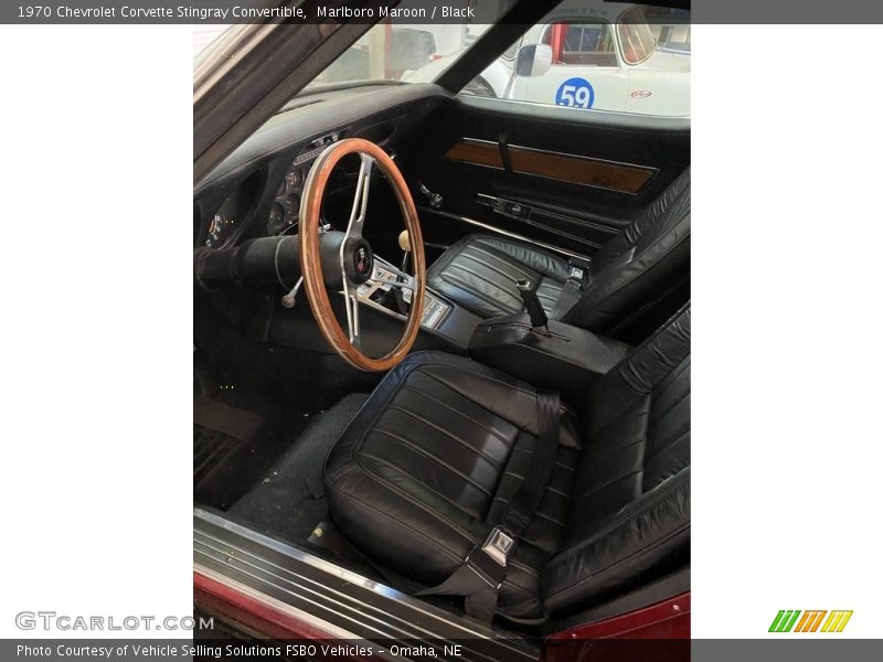 Marlboro Maroon / Black 1970 Chevrolet Corvette Stingray Convertible