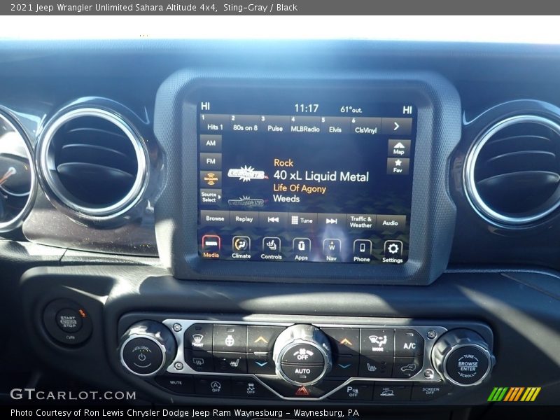 Sting-Gray / Black 2021 Jeep Wrangler Unlimited Sahara Altitude 4x4