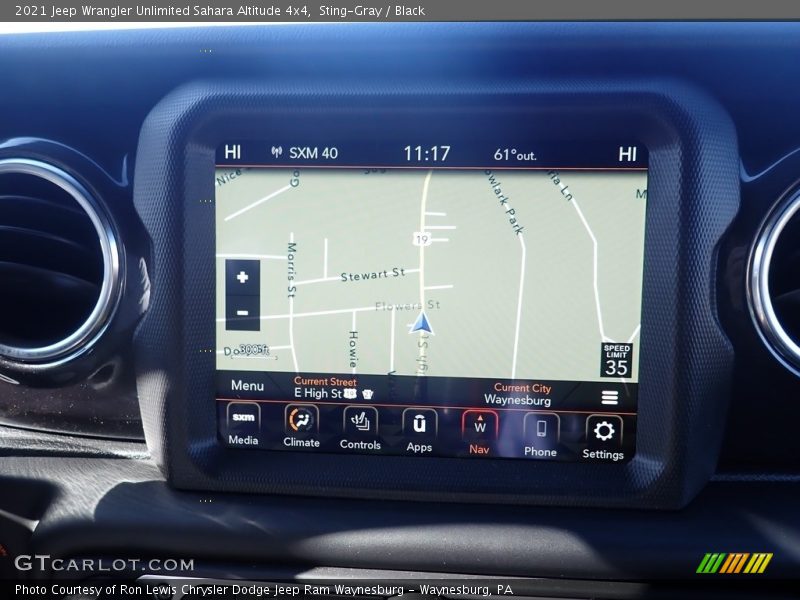 Sting-Gray / Black 2021 Jeep Wrangler Unlimited Sahara Altitude 4x4