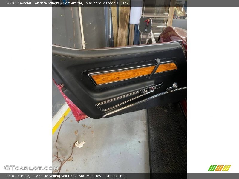 Marlboro Maroon / Black 1970 Chevrolet Corvette Stingray Convertible