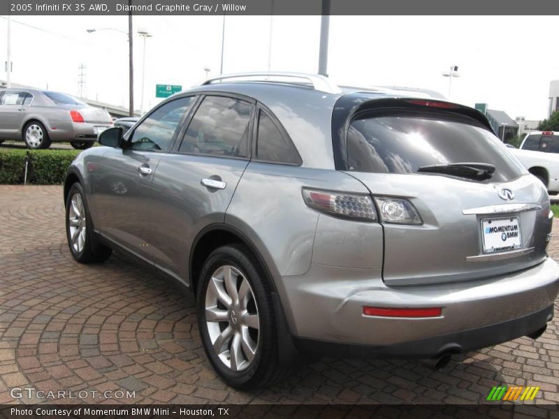 Diamond Graphite Gray / Willow 2005 Infiniti FX 35 AWD