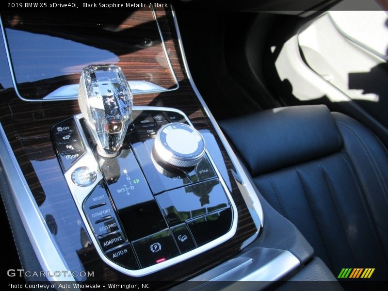 Black Sapphire Metallic / Black 2019 BMW X5 xDrive40i