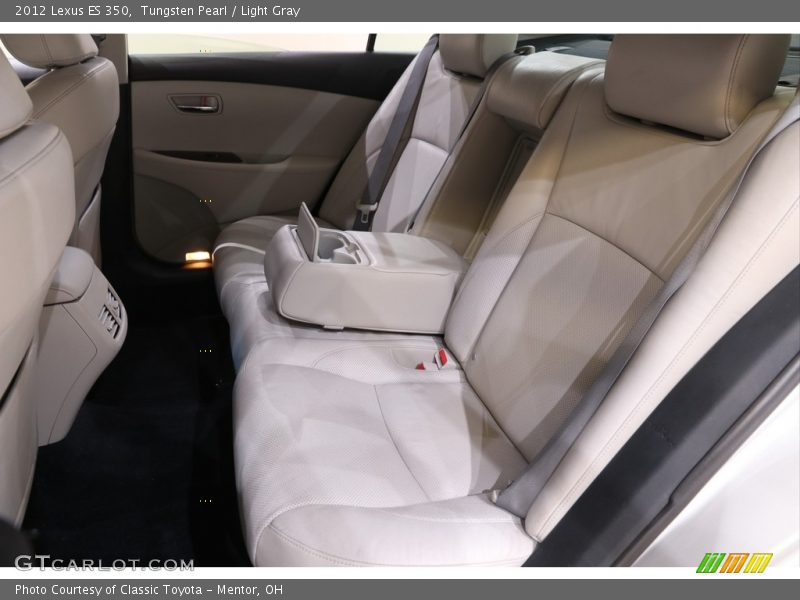 Tungsten Pearl / Light Gray 2012 Lexus ES 350