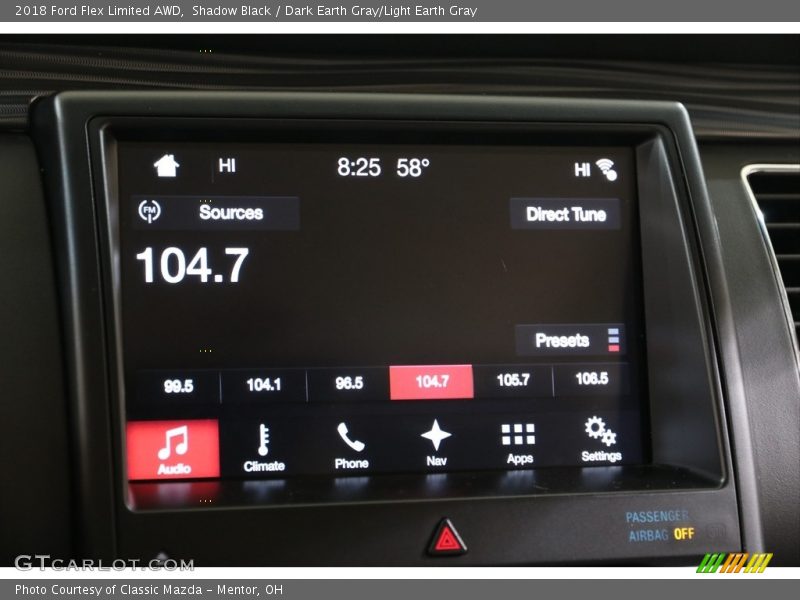Audio System of 2018 Flex Limited AWD