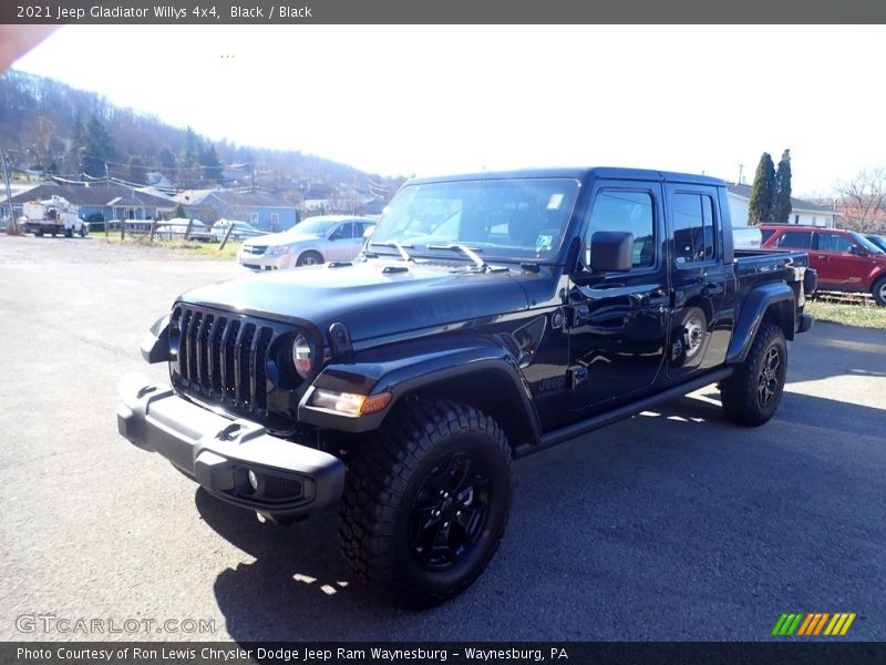 Black / Black 2021 Jeep Gladiator Willys 4x4