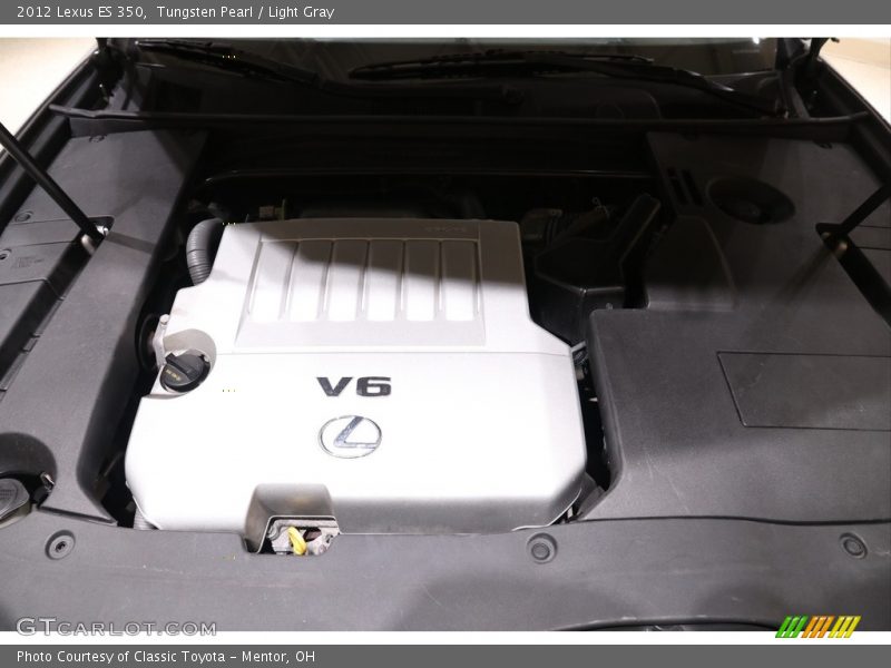 Tungsten Pearl / Light Gray 2012 Lexus ES 350