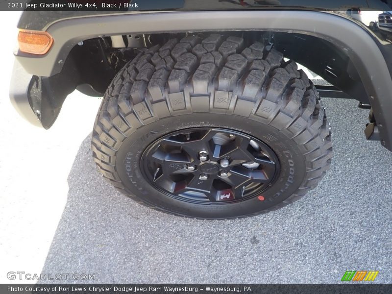 Black / Black 2021 Jeep Gladiator Willys 4x4