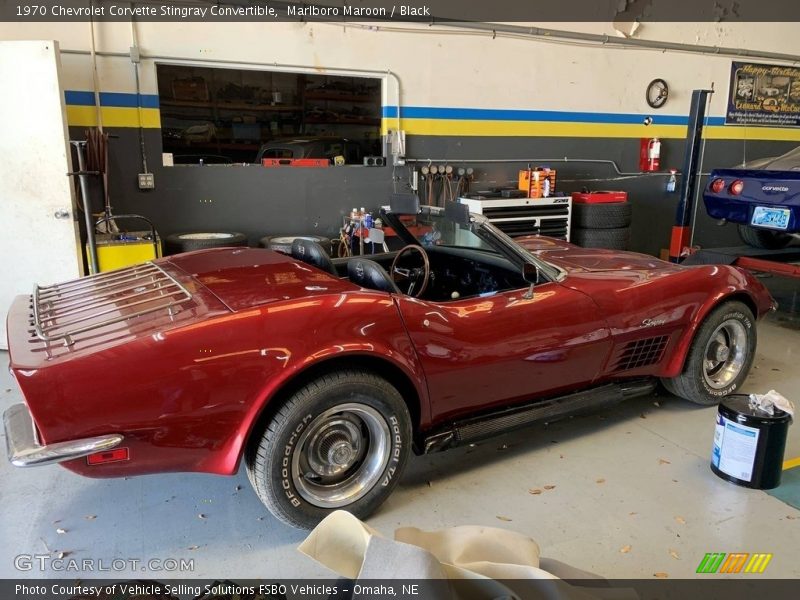 Marlboro Maroon / Black 1970 Chevrolet Corvette Stingray Convertible