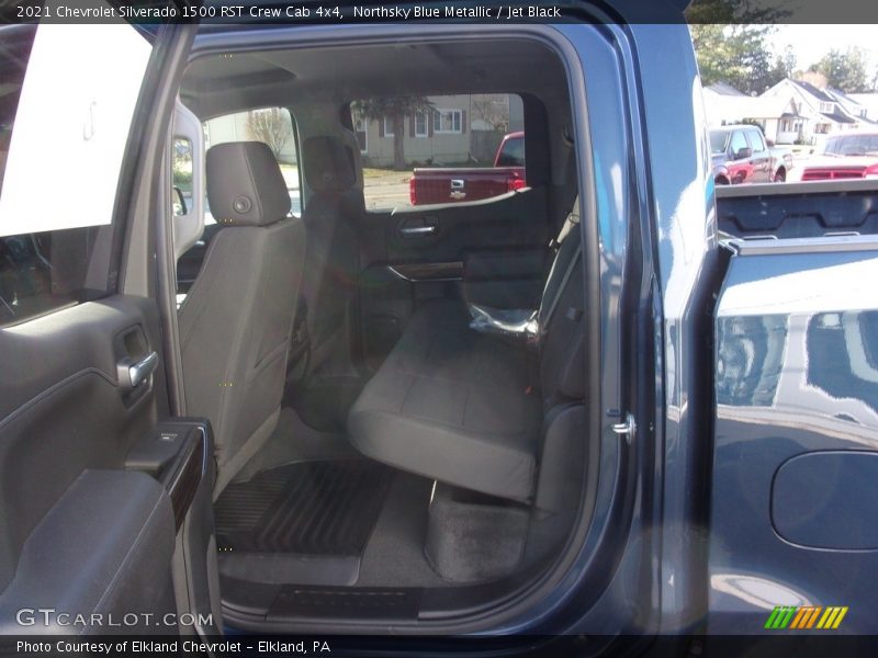 Northsky Blue Metallic / Jet Black 2021 Chevrolet Silverado 1500 RST Crew Cab 4x4