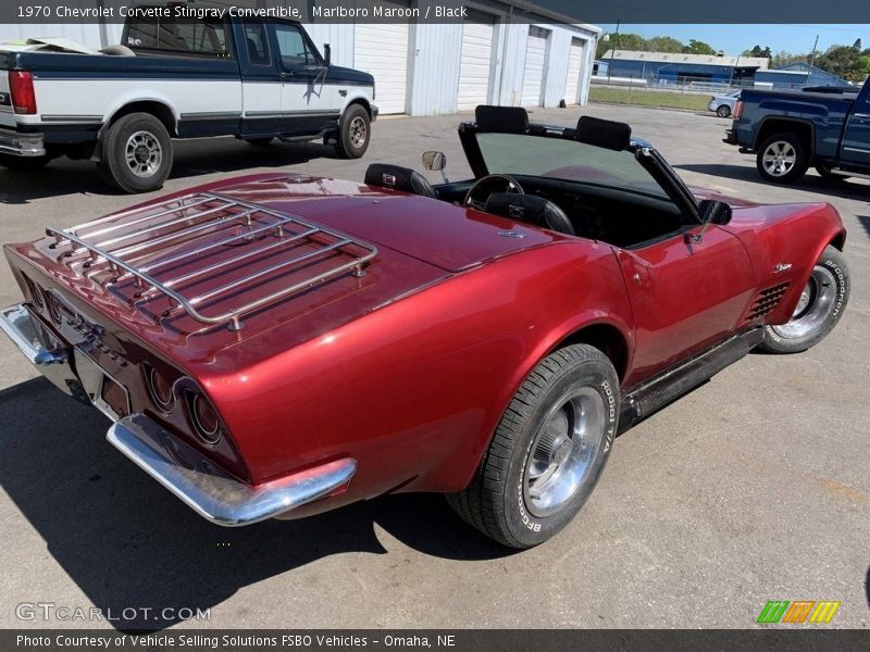 Marlboro Maroon / Black 1970 Chevrolet Corvette Stingray Convertible