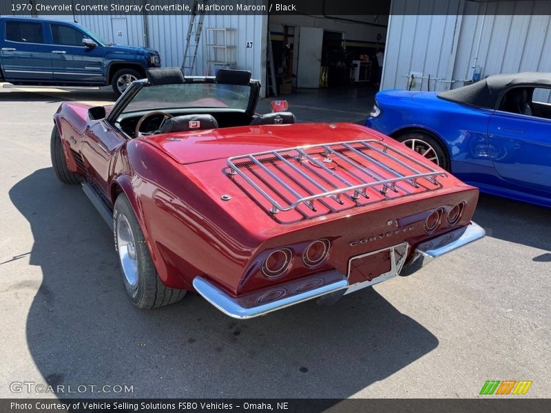 Marlboro Maroon / Black 1970 Chevrolet Corvette Stingray Convertible
