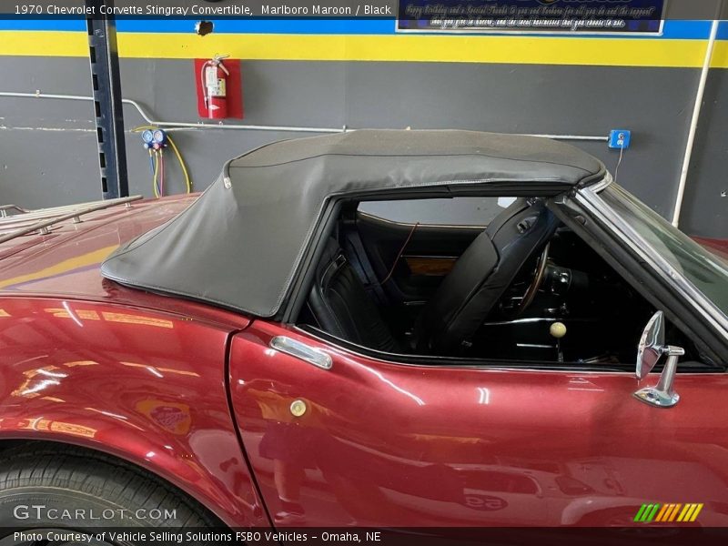 Marlboro Maroon / Black 1970 Chevrolet Corvette Stingray Convertible