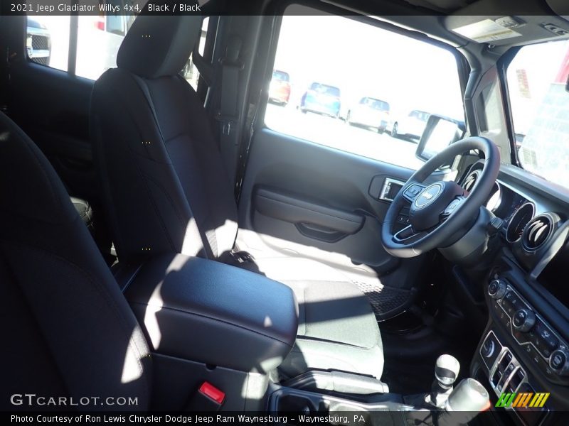 Black / Black 2021 Jeep Gladiator Willys 4x4