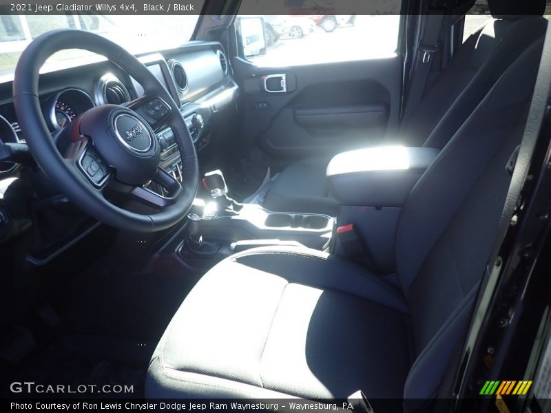 Black / Black 2021 Jeep Gladiator Willys 4x4