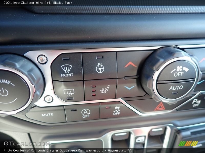 Black / Black 2021 Jeep Gladiator Willys 4x4