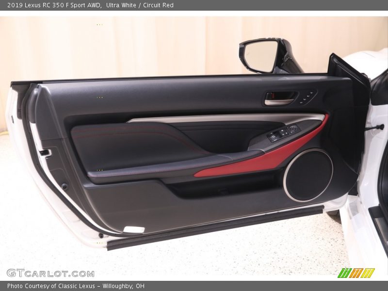 Door Panel of 2019 RC 350 F Sport AWD