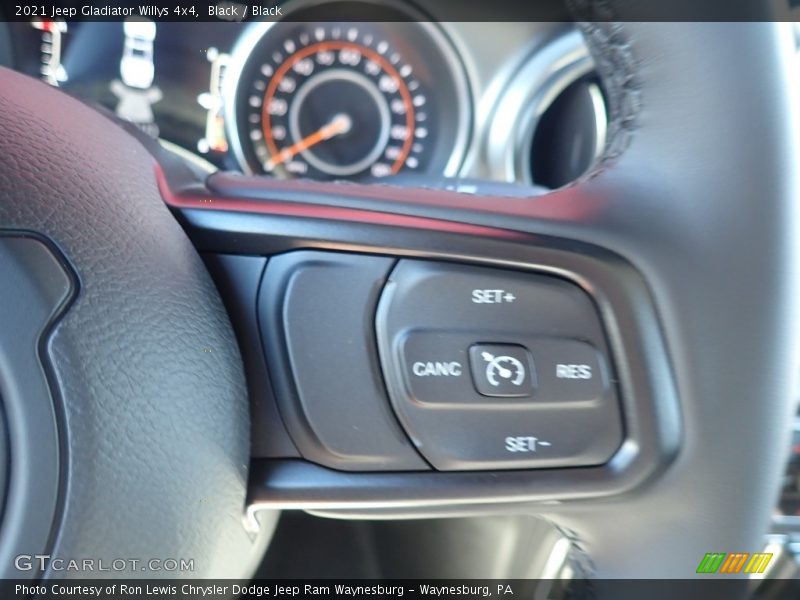 Black / Black 2021 Jeep Gladiator Willys 4x4