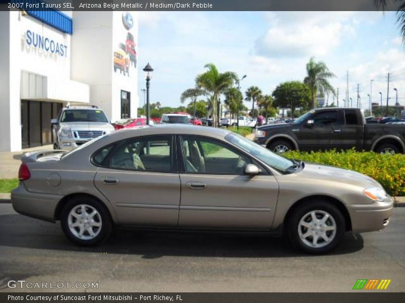 Arizona Beige Metallic / Medium/Dark Pebble 2007 Ford Taurus SEL