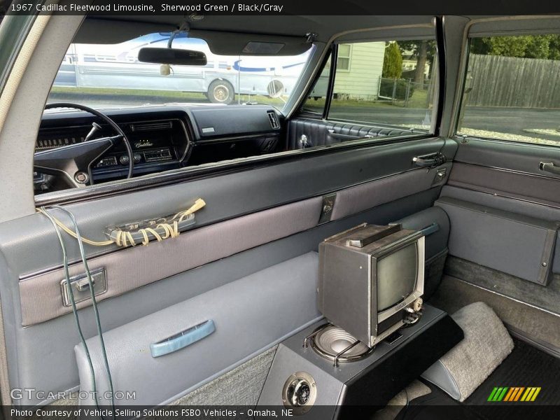 Rear Seat of 1967 Fleetwood Limousine