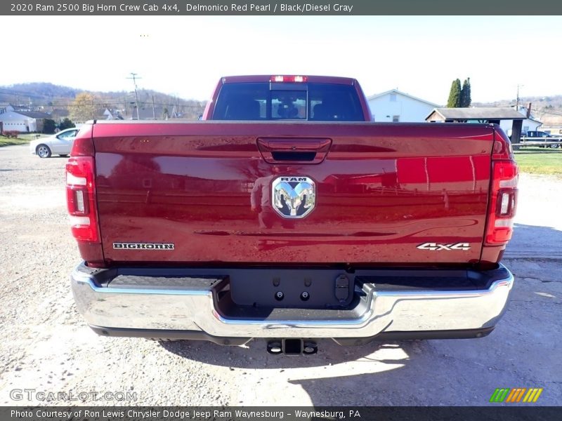 Delmonico Red Pearl / Black/Diesel Gray 2020 Ram 2500 Big Horn Crew Cab 4x4