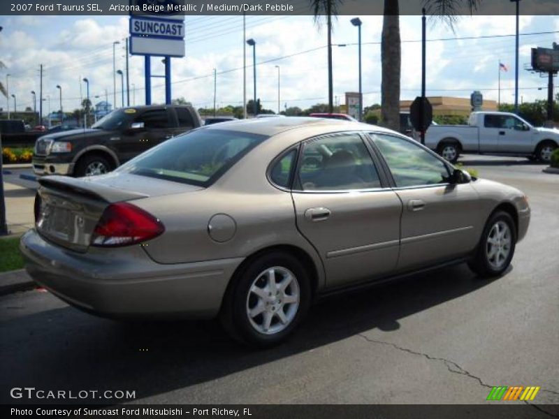 Arizona Beige Metallic / Medium/Dark Pebble 2007 Ford Taurus SEL
