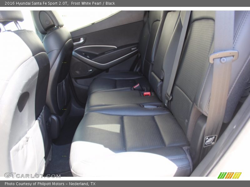 Frost White Pearl / Black 2016 Hyundai Santa Fe Sport 2.0T