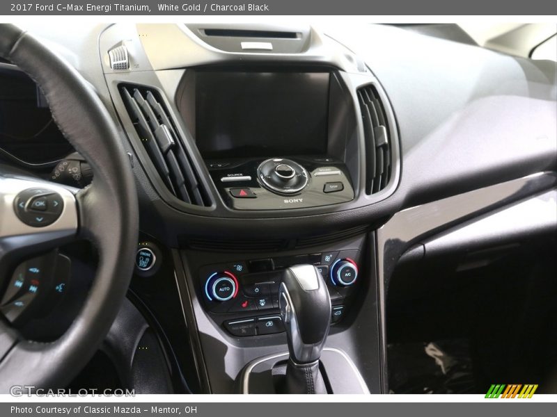 Controls of 2017 C-Max Energi Titanium