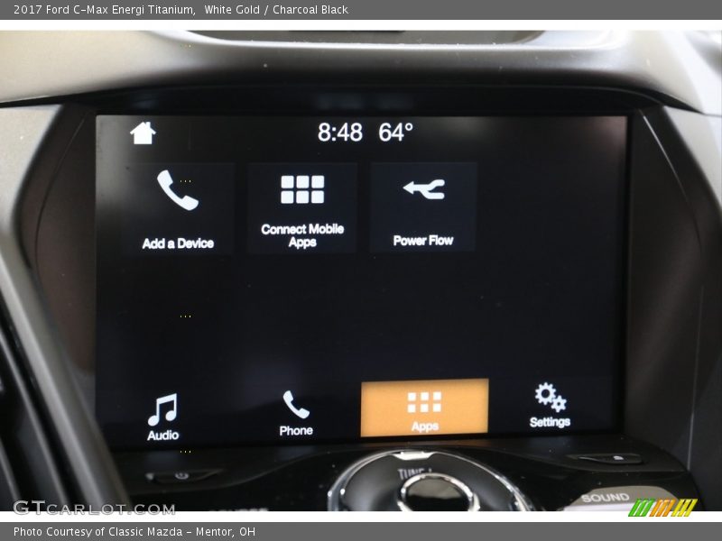 Controls of 2017 C-Max Energi Titanium