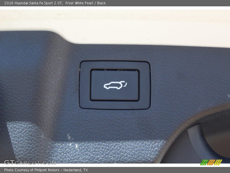 Frost White Pearl / Black 2016 Hyundai Santa Fe Sport 2.0T