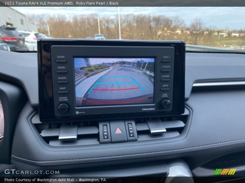Ruby Flare Pearl / Black 2021 Toyota RAV4 XLE Premium AWD