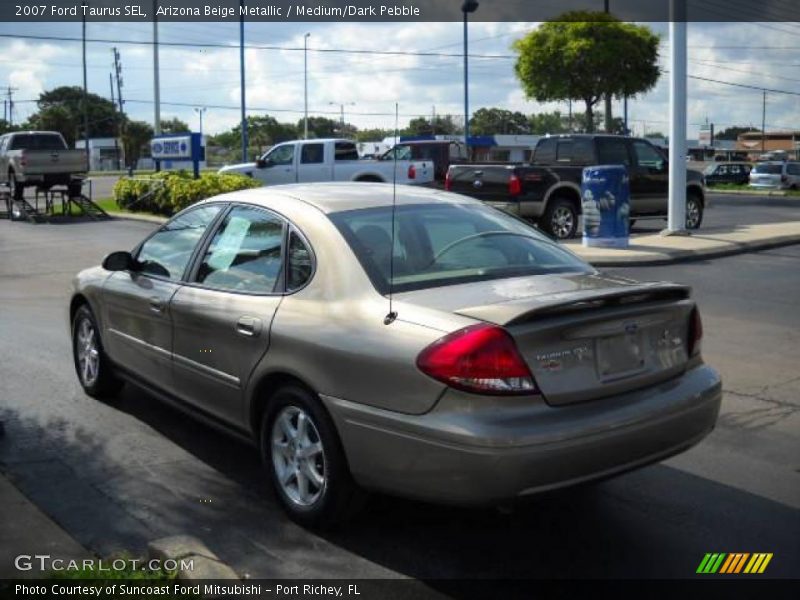 Arizona Beige Metallic / Medium/Dark Pebble 2007 Ford Taurus SEL